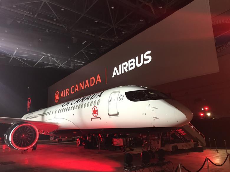 Air Canada unveils first A220300 ahead of inaugural flight News