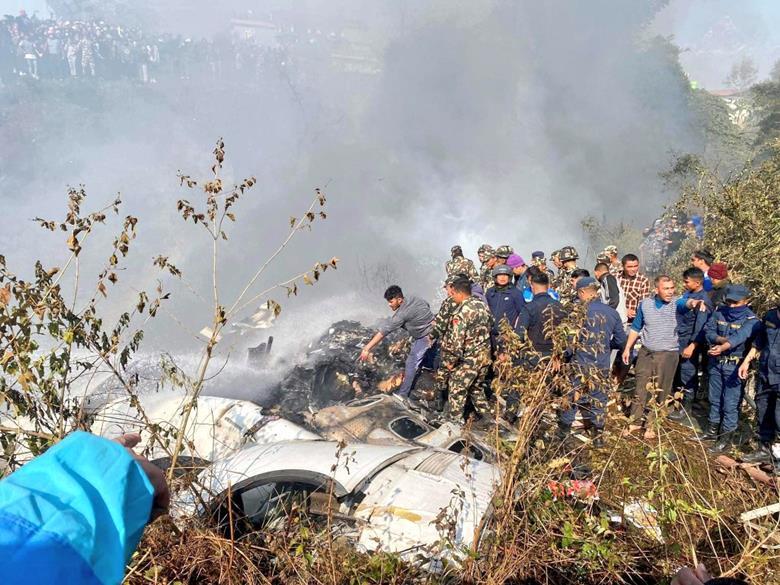 Yeti Airlines ATR 72500 crashes near Pokhara News Flight Global
