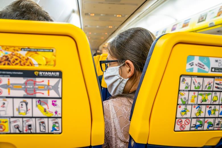 Face masks required until at least summer 2022 season Ryanair chief