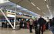 Schiphol Airport passengers queue May 2022