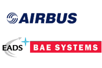 Airbus BAE EADS logos W200