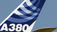 Airbus A380 tail W200
