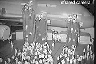 Airbus A380 evac trial IR video