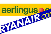 Aer Lingus Ryanair logos
