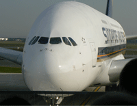 A380 sia - nose