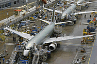 Boeing 737 in production