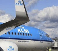 KLM 737 with winglet