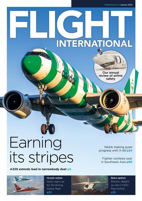 Flight International cover Jan 2026