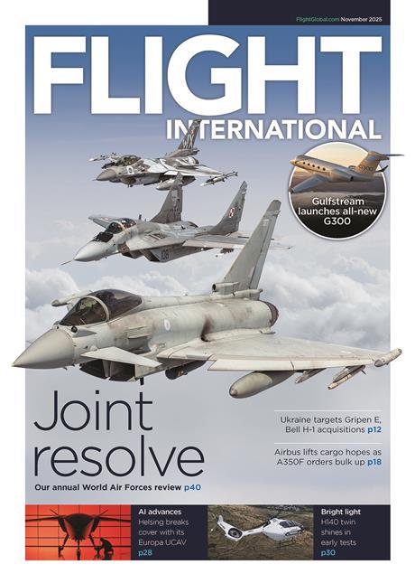 Flight International cover Nov 2025
