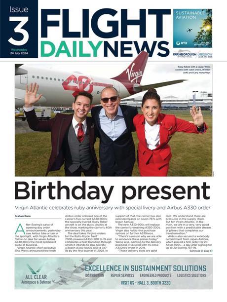 Flight Daily News Farnborough 2024 Day 3