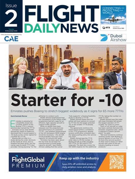 Flight Daily News Dubai day 2 2025