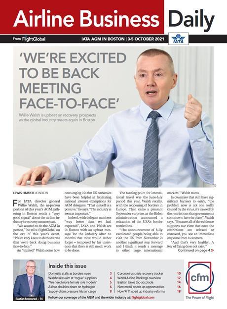 Airline Business Daily IATA 2021