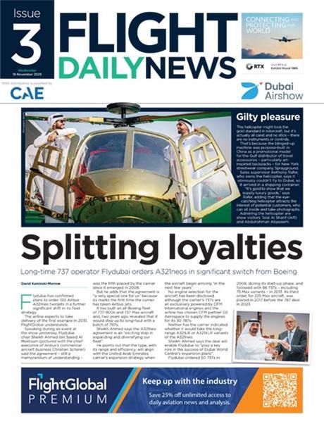 Flight Daily News Dubai Day 3 2025